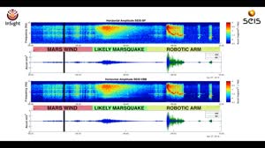 First Likely Marsquake Heard by NASA's InSight
